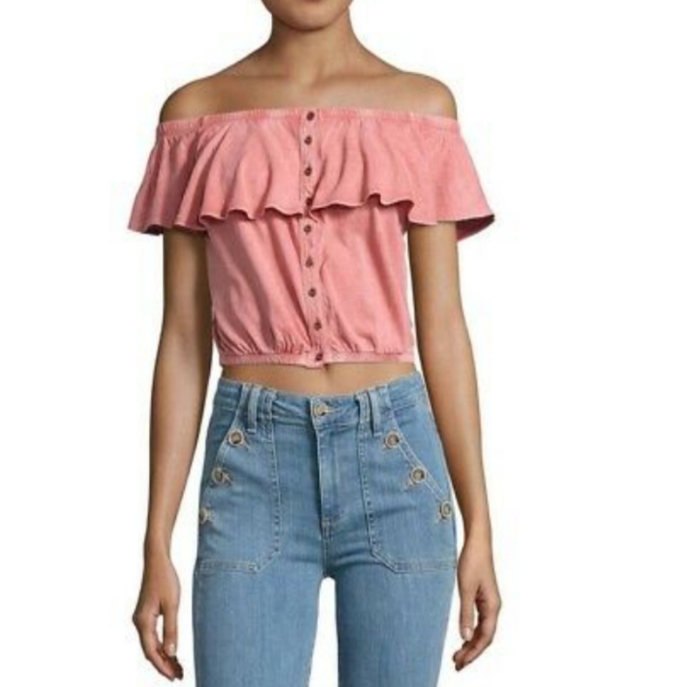 Free People We the Free Crop Top Small
